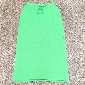 St. John Wool Blend Green Skirt